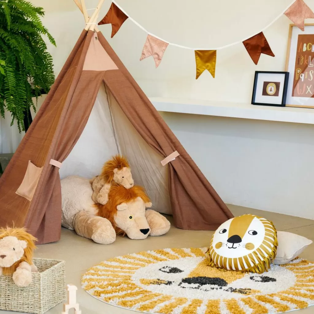 CASA ADVENTURE Tenda Da Gioco Marrone- Kids | Mobili Per Bambini