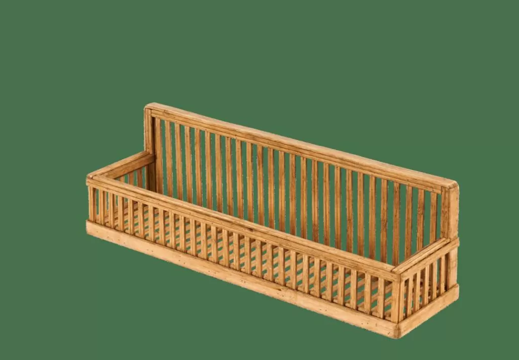 CASA LINOS Scaffale Pensile Naturale- Kids | Scaffali Da Parete