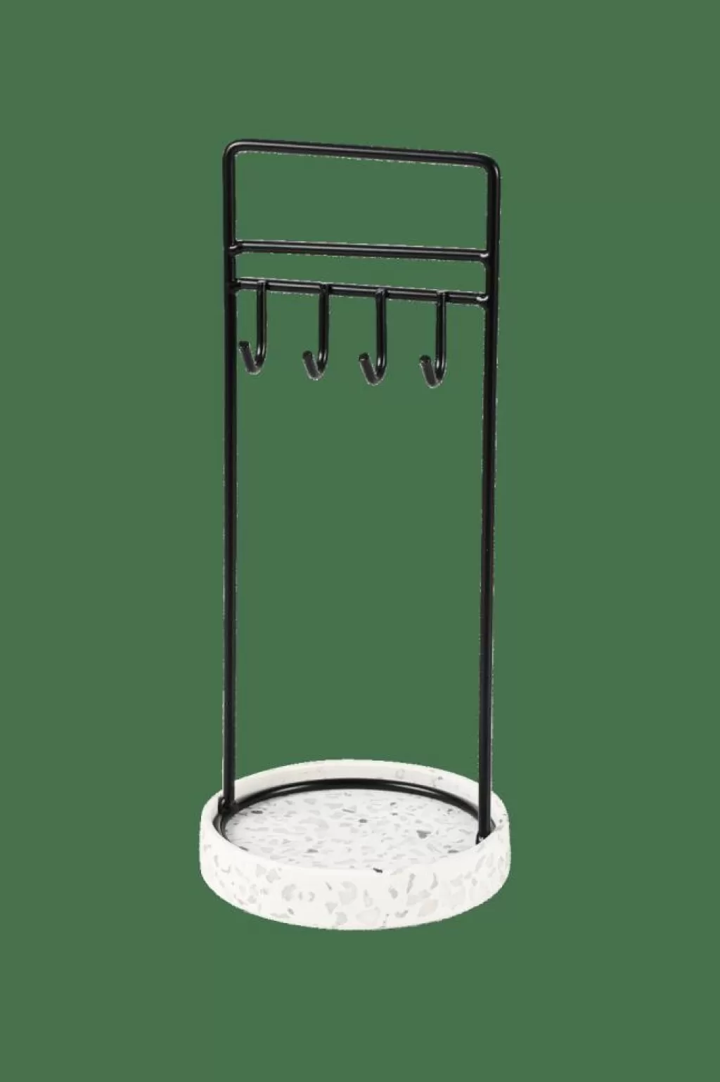 CASA TERRAZZO Portagioielli Nero, Bianco, Grigio- Portagioielli