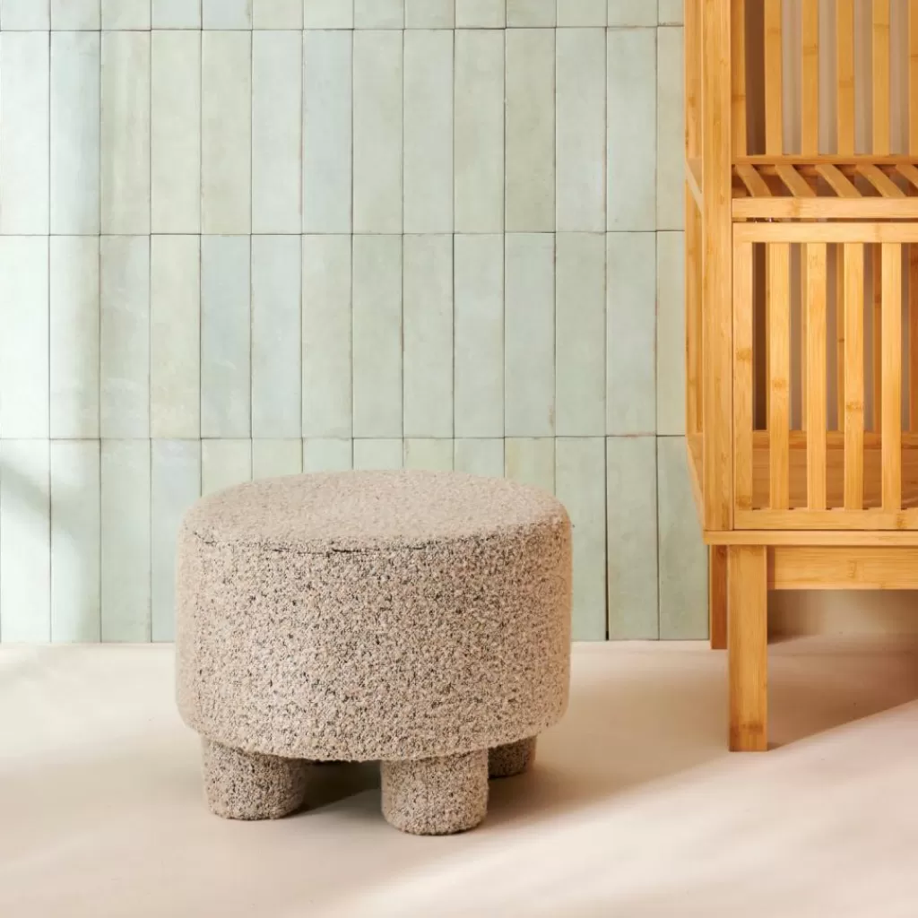 CASA ZENO Pouf Grigio- Pouf